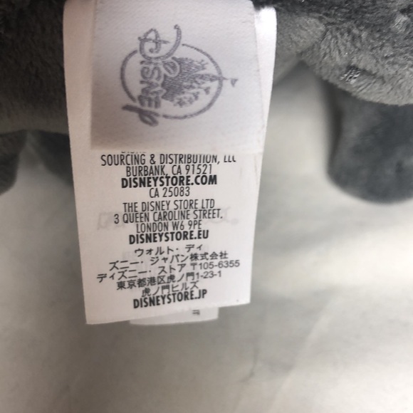 $5 each! DISNEY BUNDLE 2 Plush Dogs! Bingo & Rolly pals grey Pug stuffed Animal - Picture 15 of 16